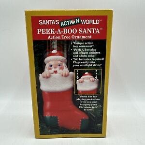 Retro Metal Santa