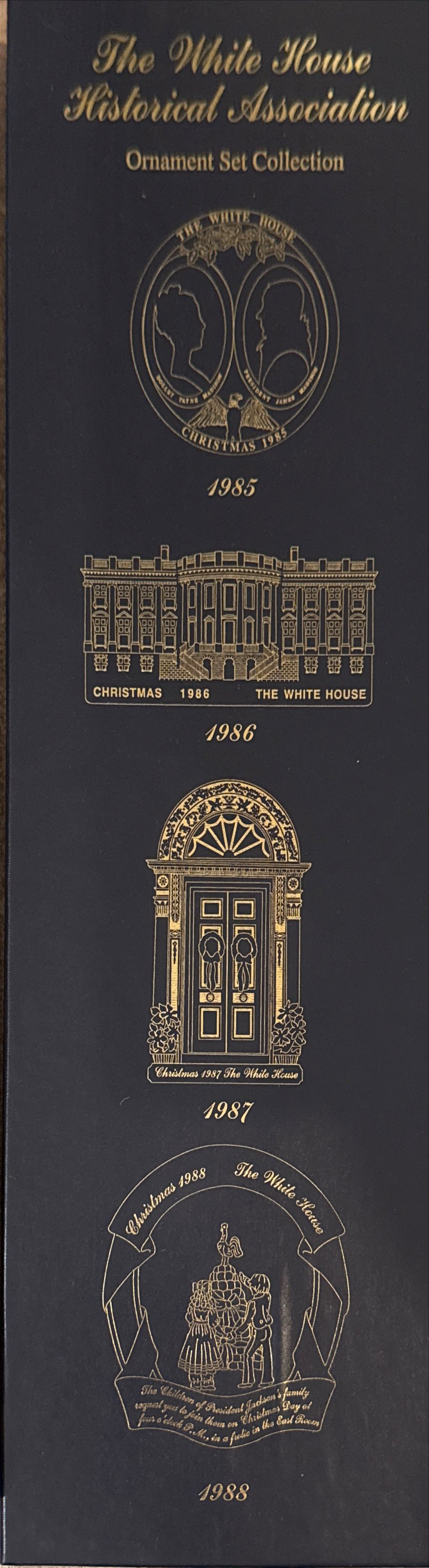 White House - 1985 - James Madison - White House Christmas Ornament (James Madison) ornament collectible - Main Image 3