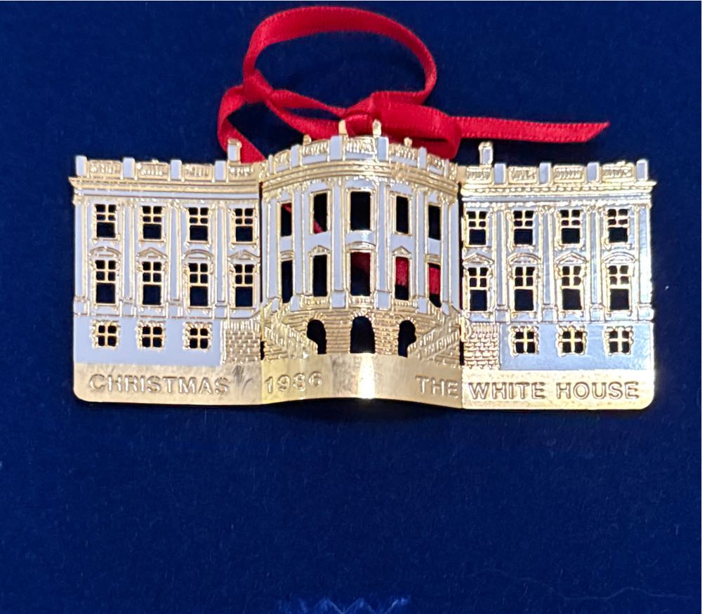 White House - 1986 - James Monroe - White House Christmas Ornament (White House) ornament collectible - Main Image 2