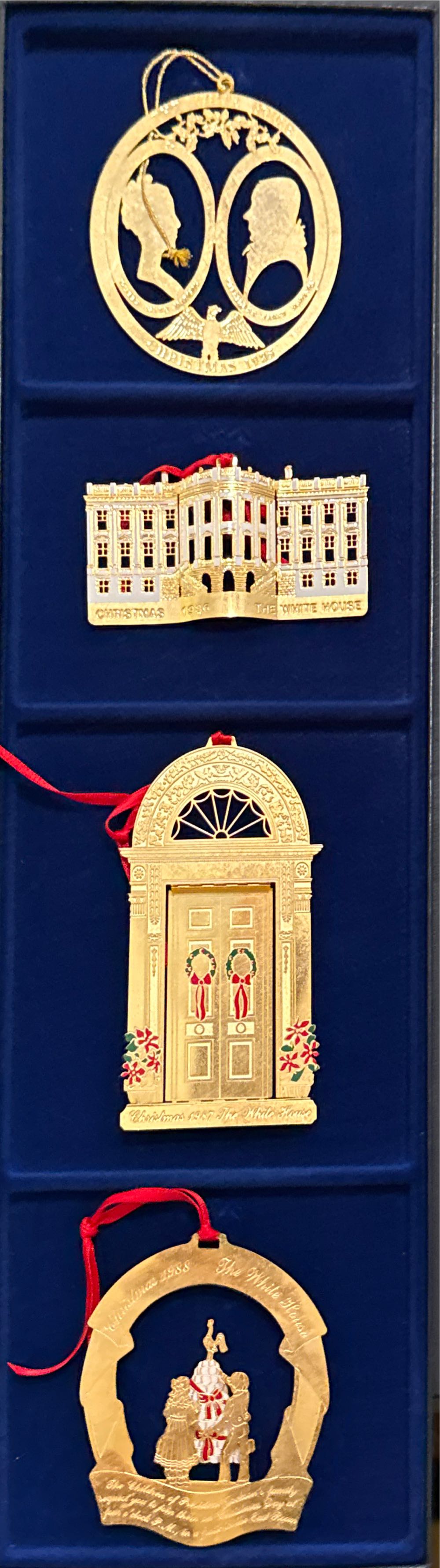 White House - 1986 - James Monroe - White House Christmas Ornament (White House) ornament collectible - Main Image 4