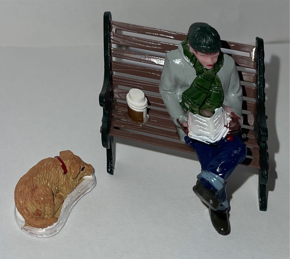 Lemax 92777 - Relaxing Day. Set Of 2 - General Collectible Figurines (Figurine) ornament collectible [Barcode 728162927774] - Main Image 3