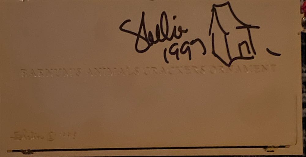 Brass: Red Barnum’s Animal Crackers  ornament collectible - Main Image 2