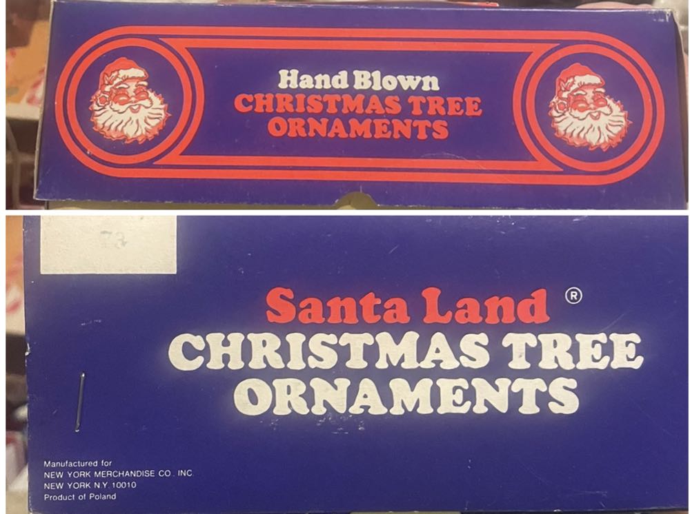 Santa Land - Round - Red - Tree & Stars - Tree & Stars (Round) ornament collectible - Main Image 4