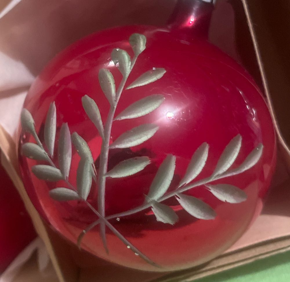 Santa Land - Round - Red - Bells & Ivy - Bells & Ivy (Round) ornament collectible - Main Image 2