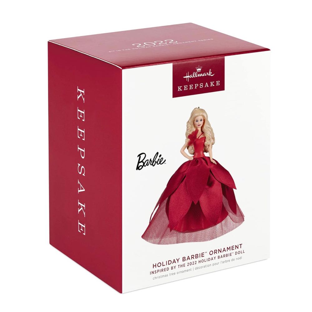 Mattel 2022 Holiday Barbie Ornament  ornament collectible - Main Image 2