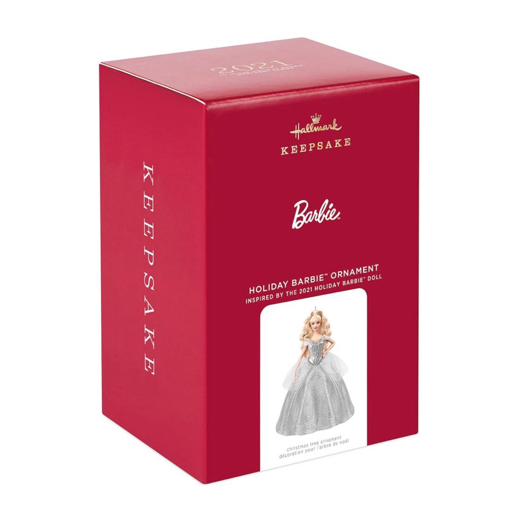 Mattel 2021 Holiday Barbie Ornament  (Kensley) ornament collectible - Main Image 2