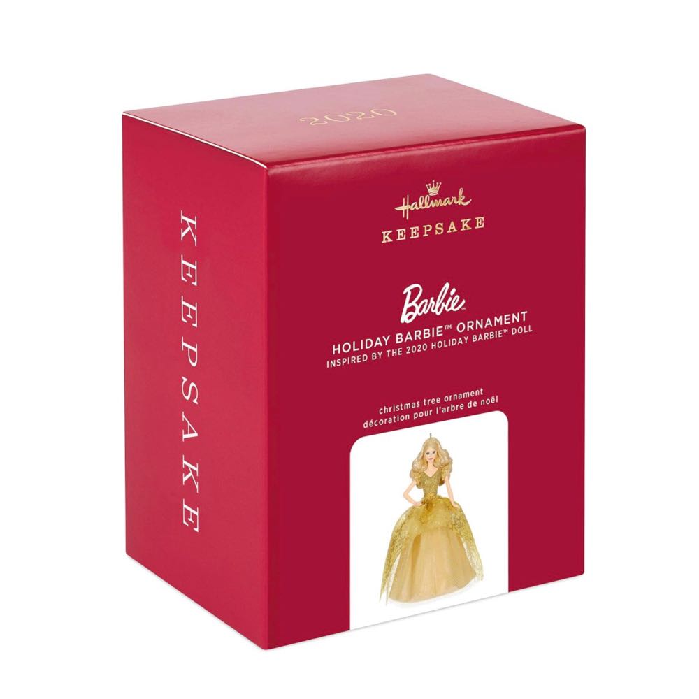 Mattel 2020 Holiday Barbie Ornament  ornament collectible - Main Image 2