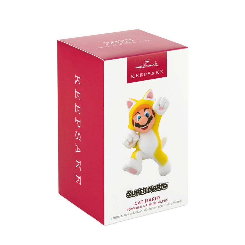 Mario Powered Up Cat Ornament  ornament collectible - Main Image 2