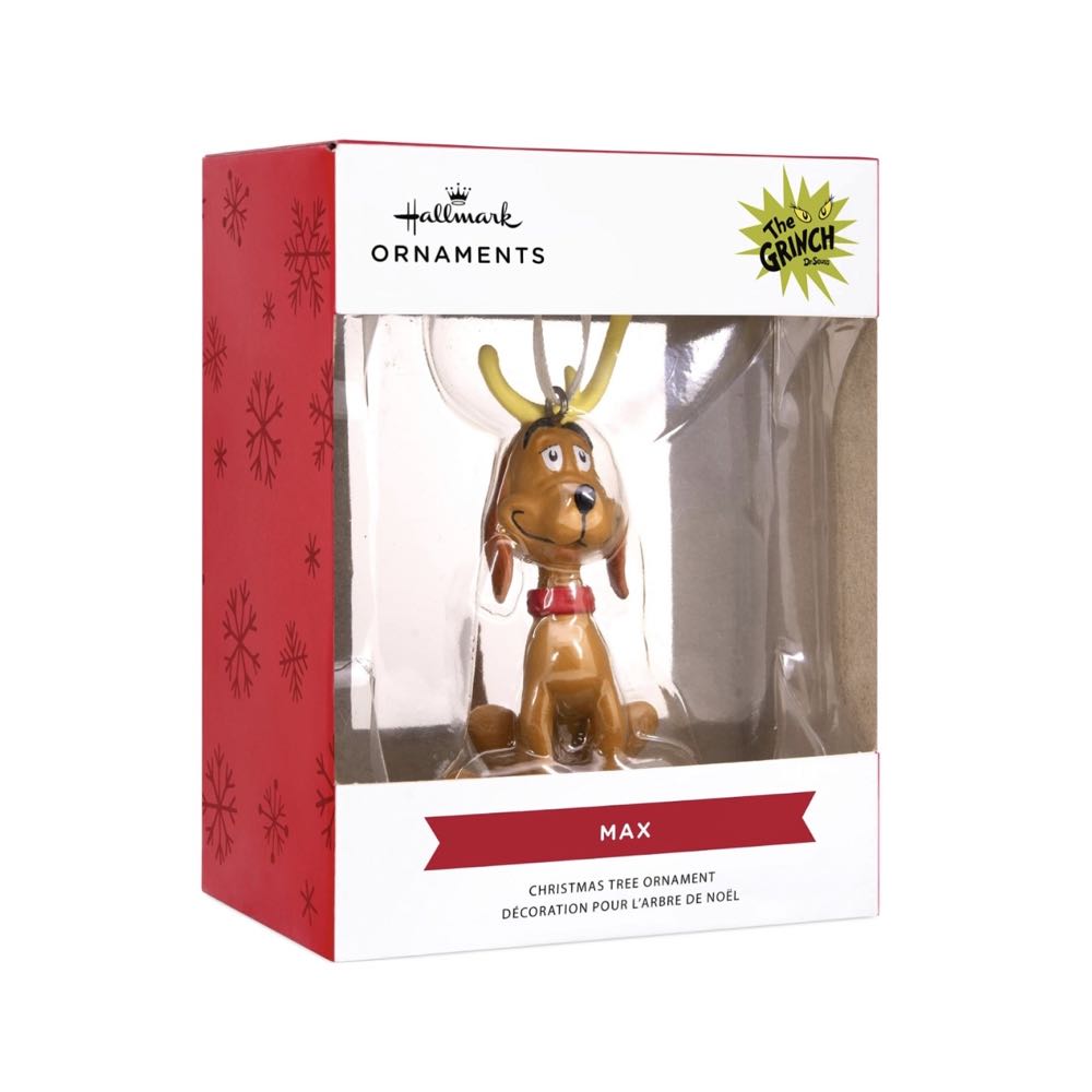 Dr Seuss’ How The Grinch Stole Christmas Max Ornament  ornament collectible - Main Image 2