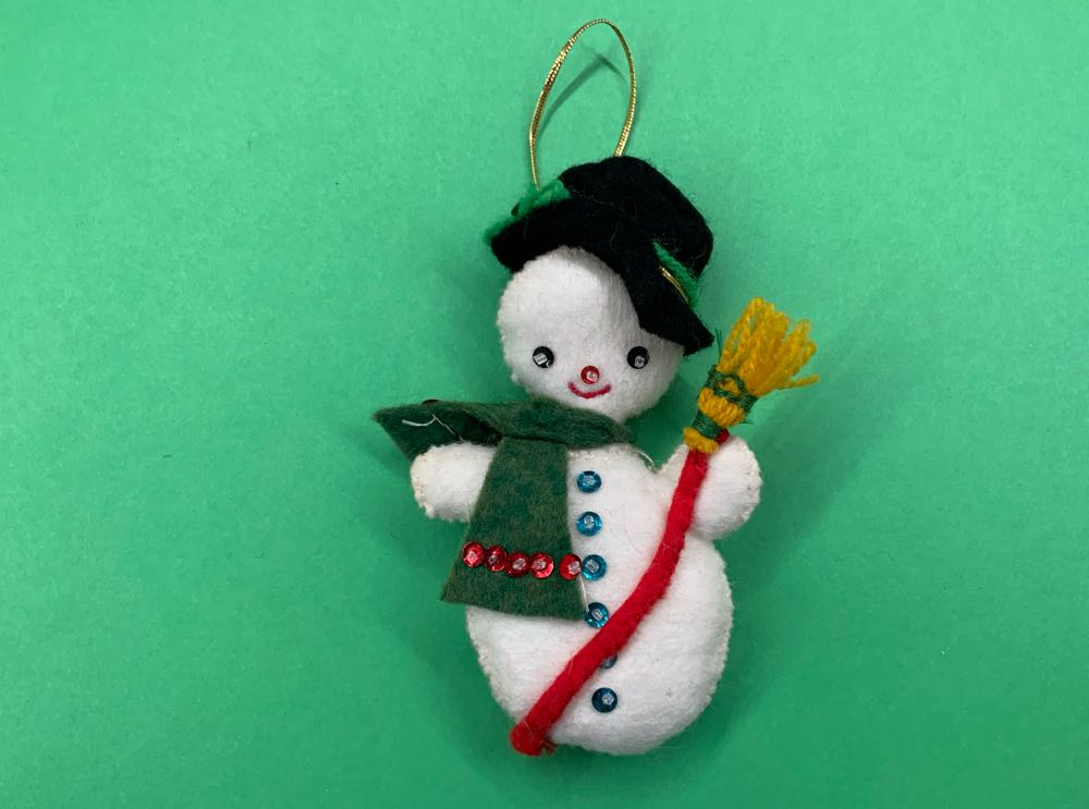 Tinker Bell On Snowflake (Grolier Christmas Magic)