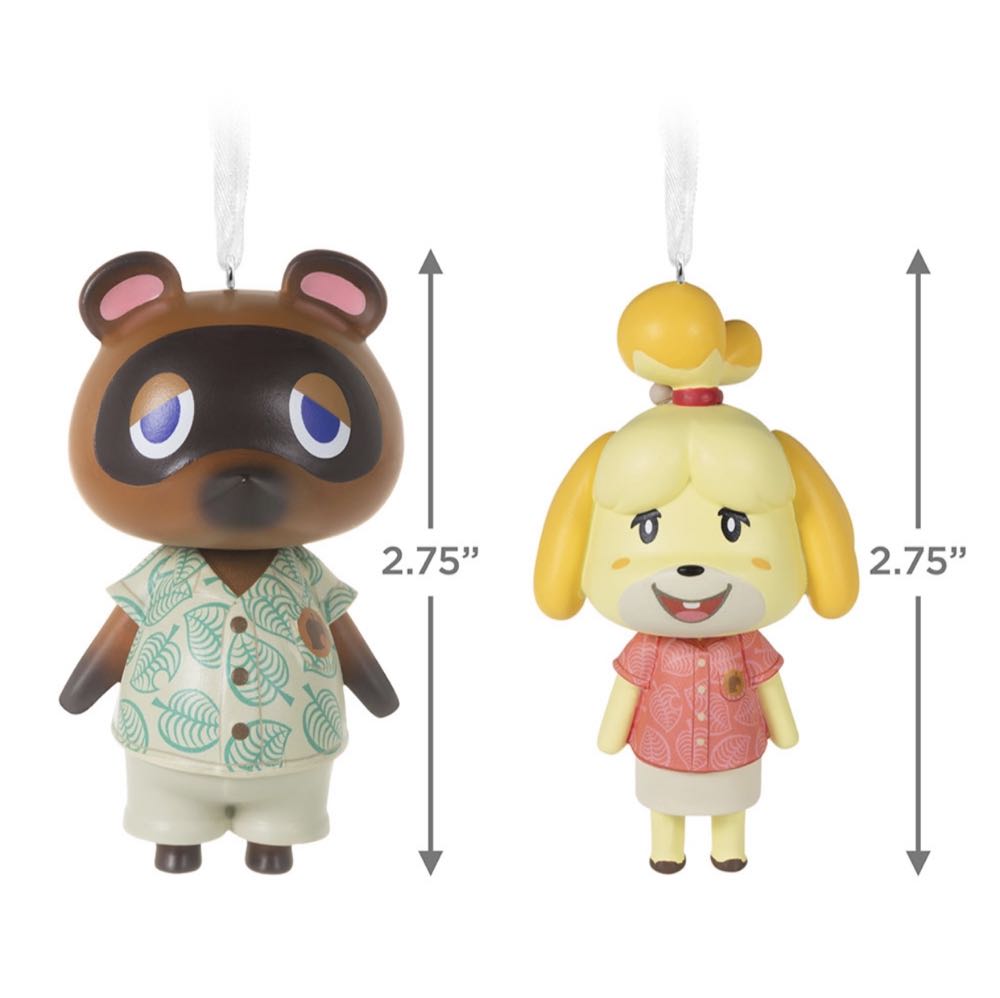 Tom Nook And Isabelle - Animal crossing  (Animal Crossing:New Horizons) ornament collectible [Barcode 9355693028277] - Main Image 3