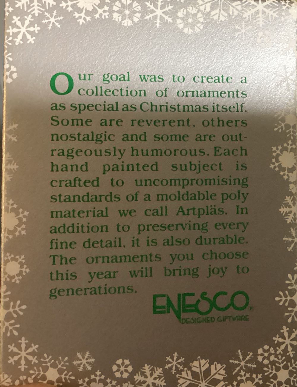 1998 Teddy”s Suspenders Bear   (Doll House Miniatures) ornament collectible - Main Image 2