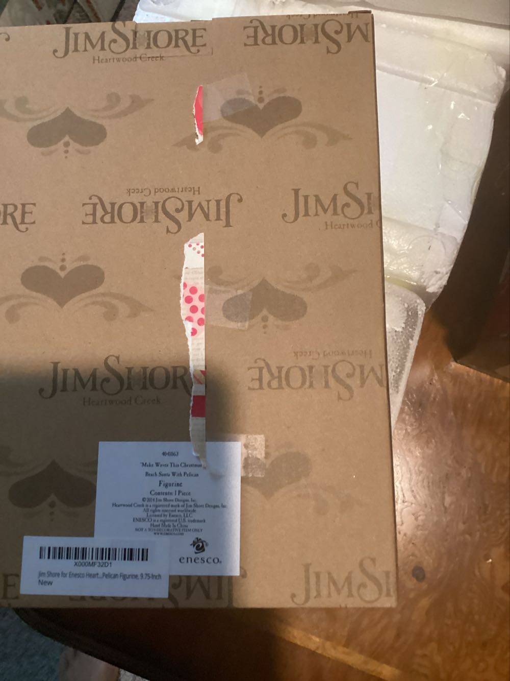 Jim Shore Make Waves Santa  ornament collectible - Main Image 1