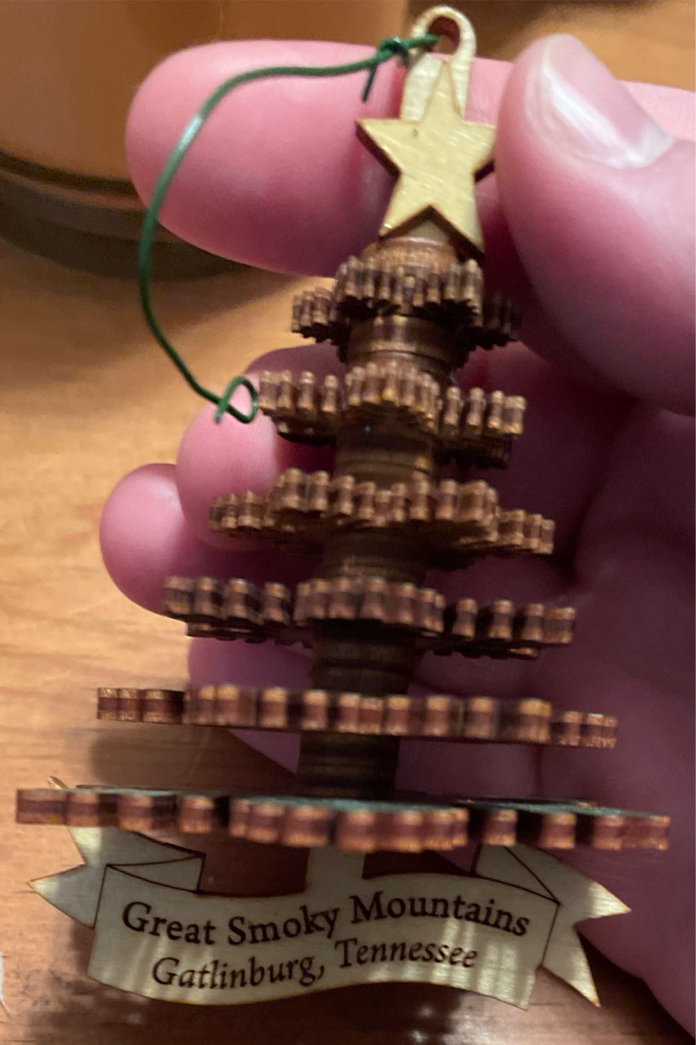 Great Smoky Mountains Gatlinburg Tenessee  (Tennessee) ornament collectible - Main Image 3