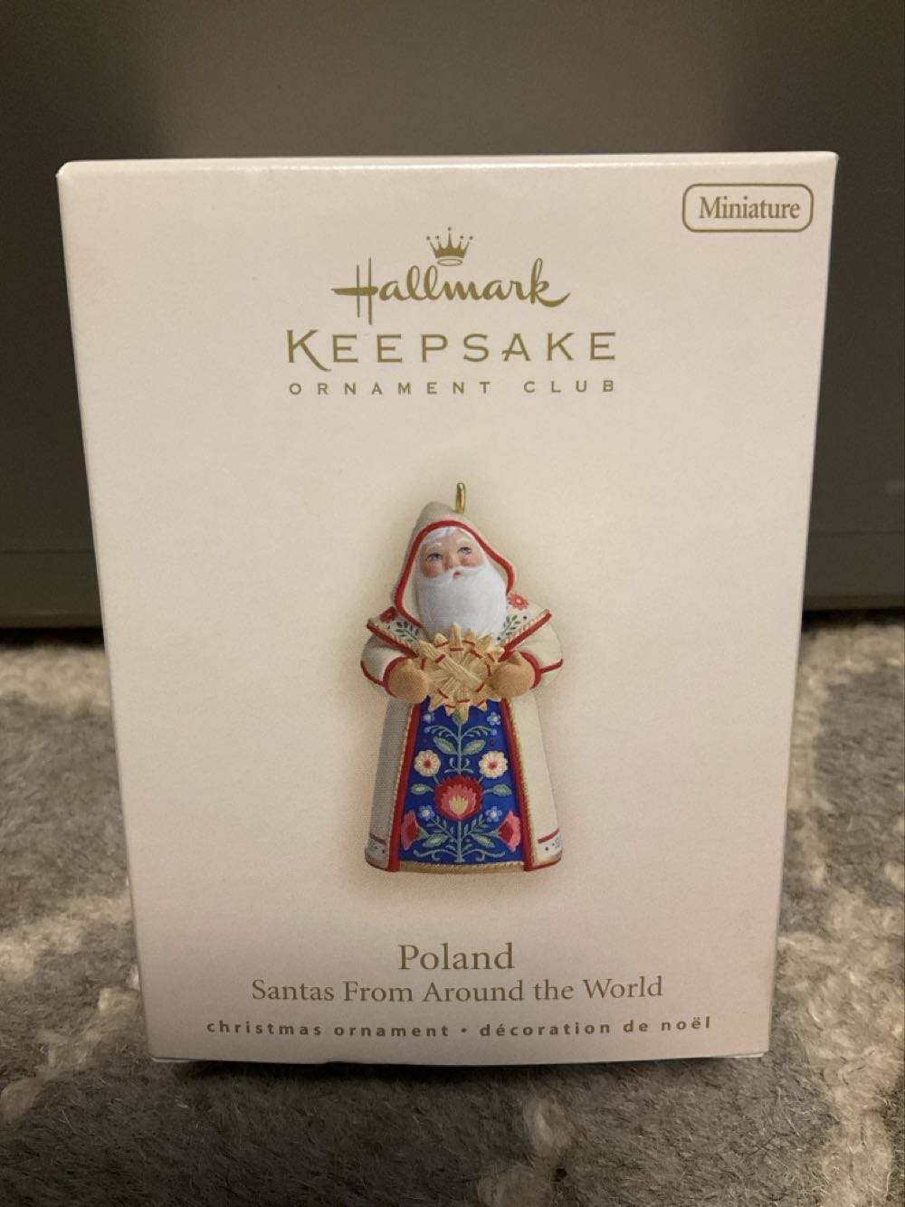 Hallmark Houston Astros Mlb Bouncing Buddy Christmas Tree Ornament Navy White