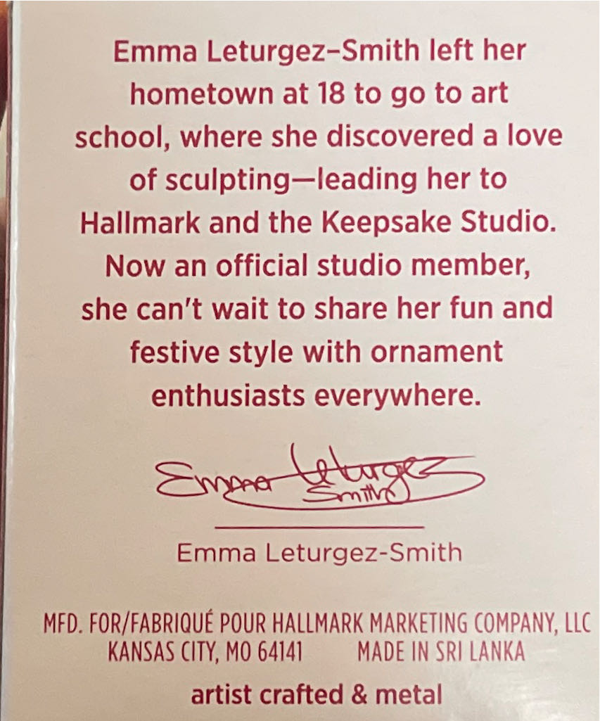 Hallmark Ornaent Club Member Exclusve Lil’ Beauty Of Birds  (50th Anniversary) ornament collectible - Main Image 2