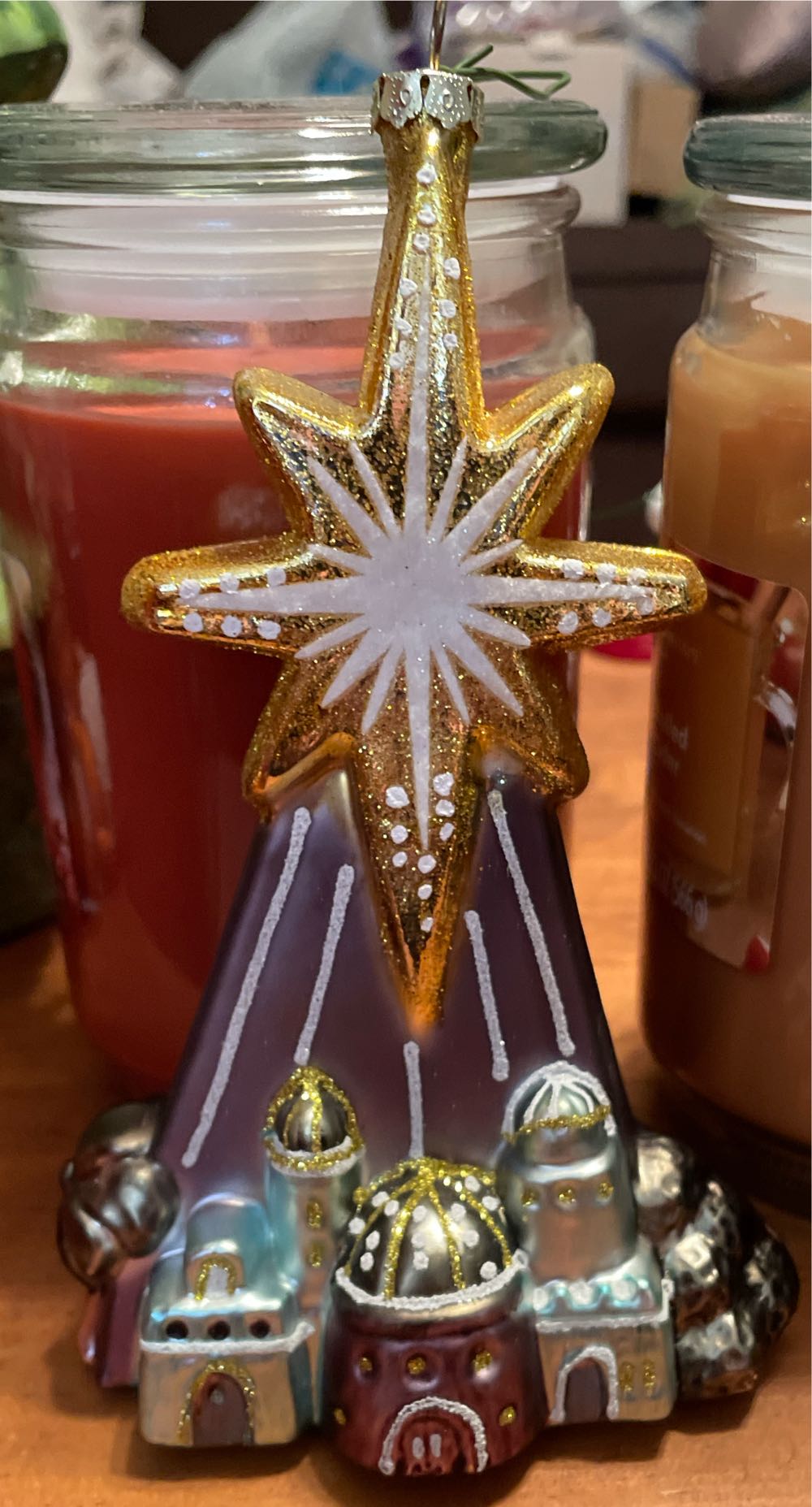 Nativity Blown Glass  (Nativity) ornament collectible - Main Image 1