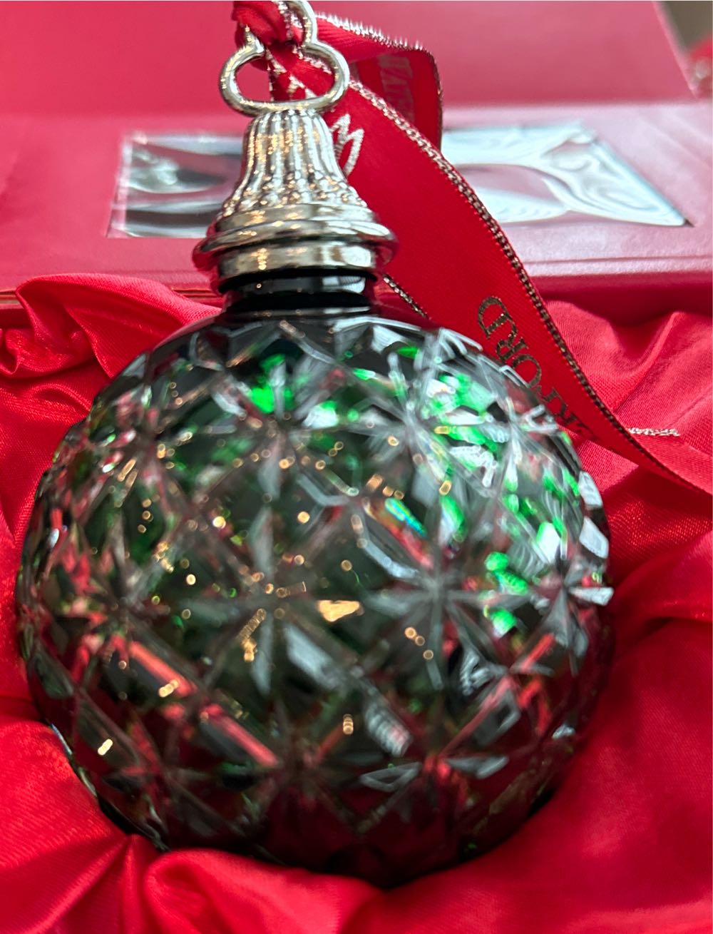 Snowman Jingle Bell Christmas Ornament