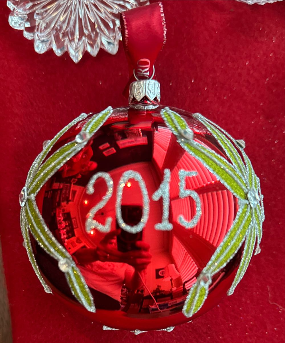 Handmade White Mitten Ornament