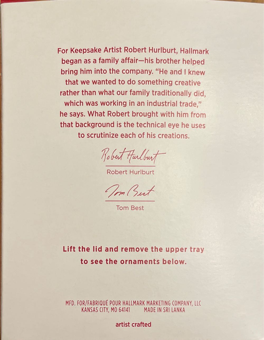 Santa’s Ornament Treasures - KOC Member Exclusive - Keepsake Ornament 50th Anniversary (Vintage Look) ornament collectible - Main Image 4