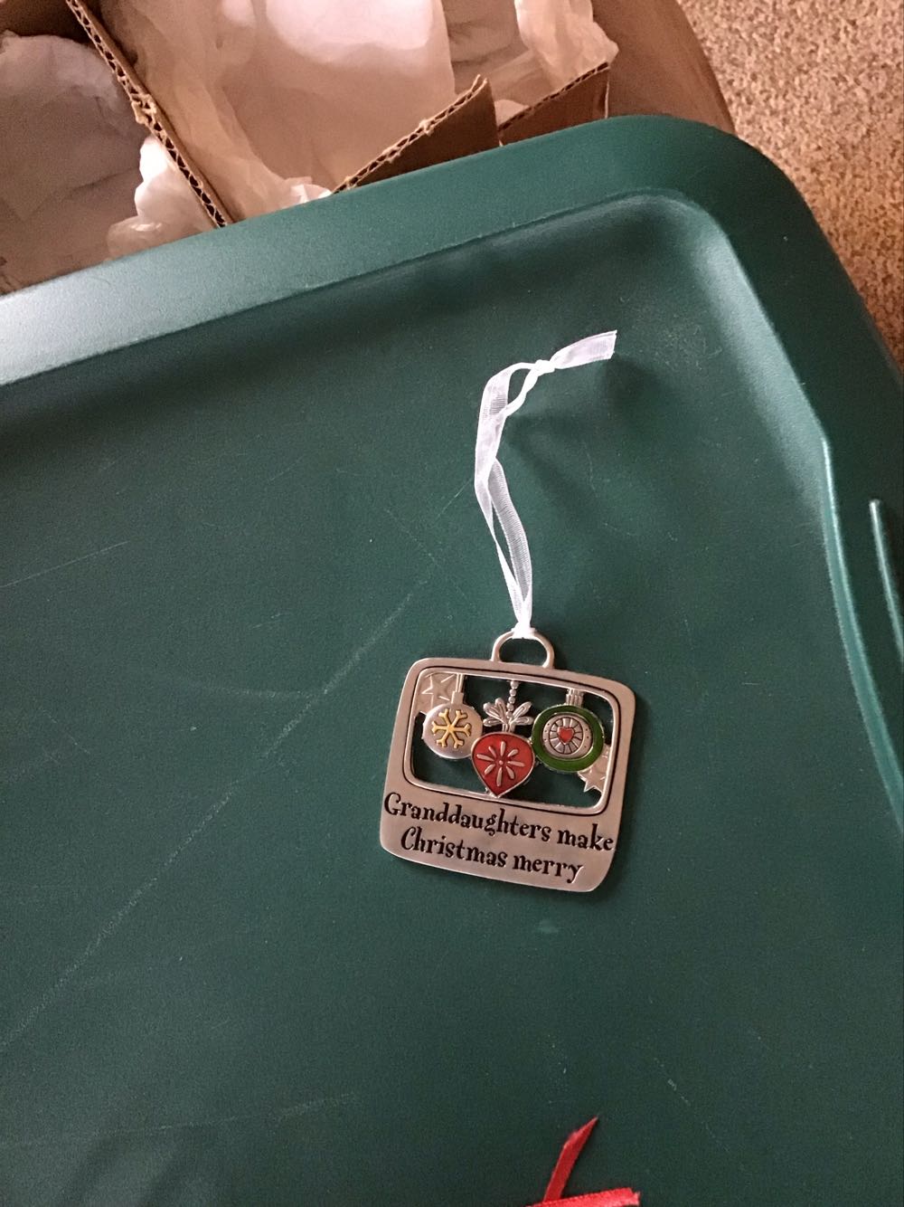 Acrylic Elf On Star Trimmer