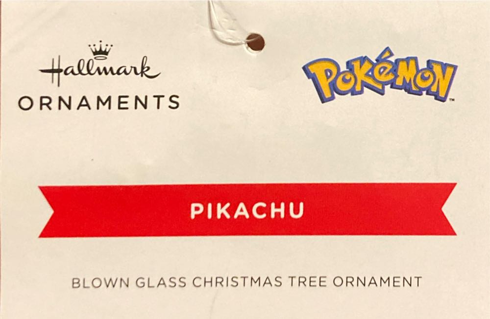 Pikachu  (Pokemon) ornament collectible - Main Image 3