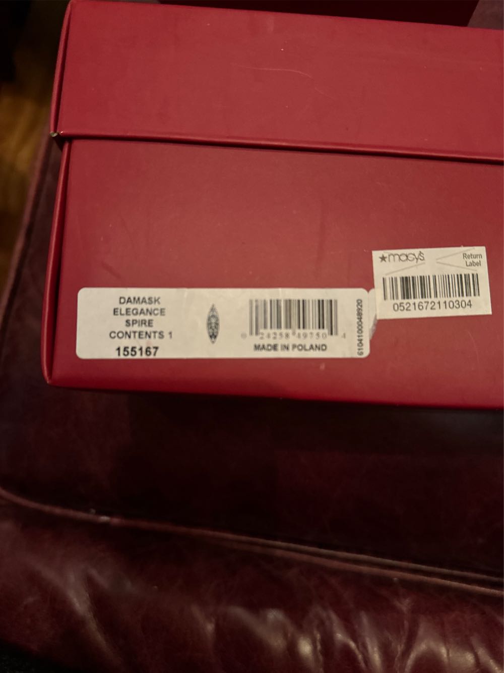 Horseman Of Olbernhau Wood Hoop Ornament