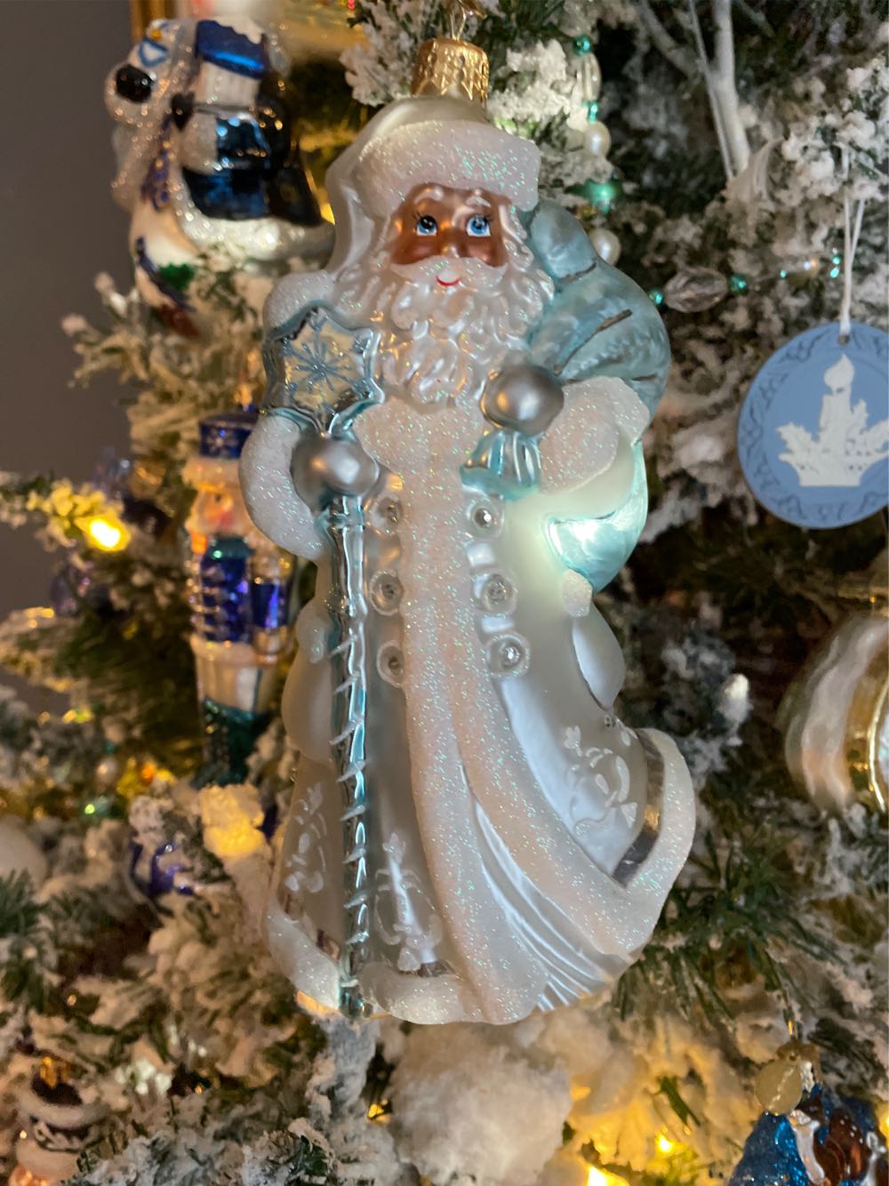 Little Mermaid Ursula On Purple Bauble 