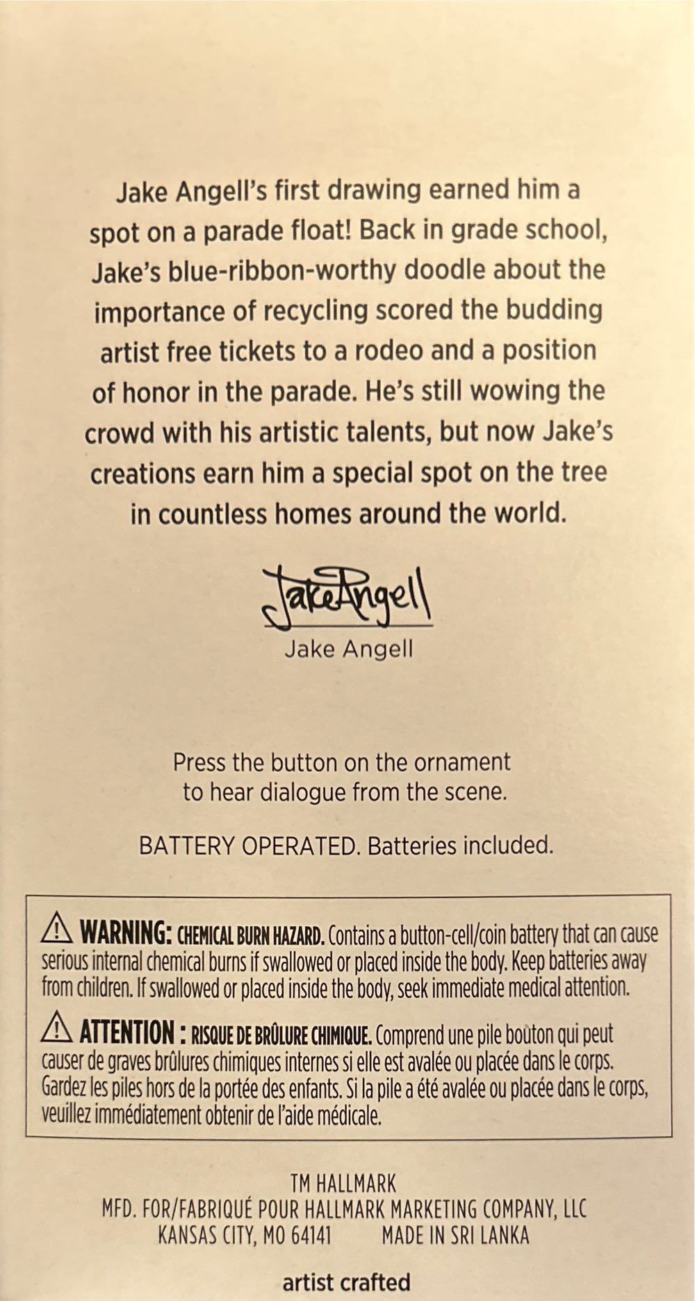 Did You Hear That? - Elf (Movies & TV) ornament collectible [Barcode 763795794317] - Main Image 2