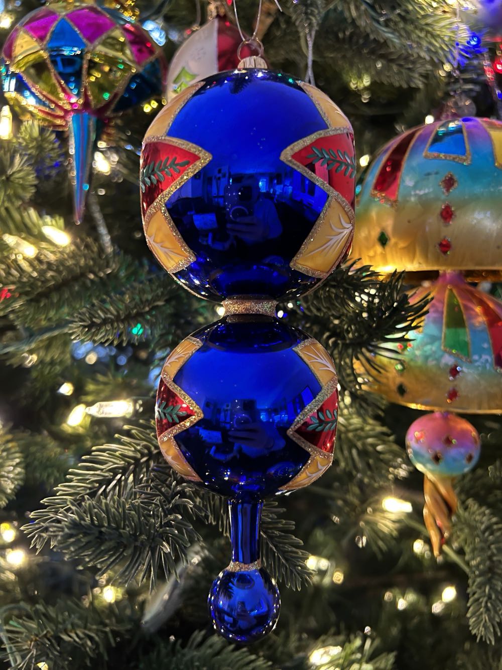 Double Star Fire  ornament collectible - Main Image 3