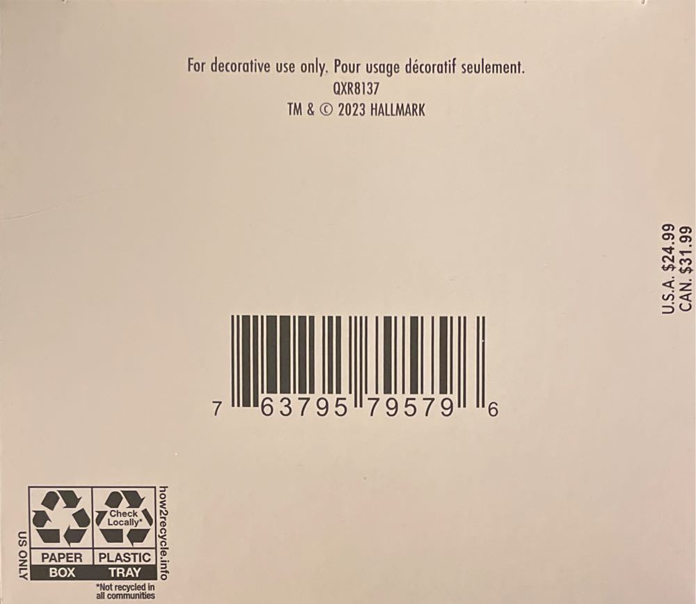 Father Christmas #20 (2023) - Father Christmas (Santa) ornament collectible [Barcode 763795795796] - Main Image 4