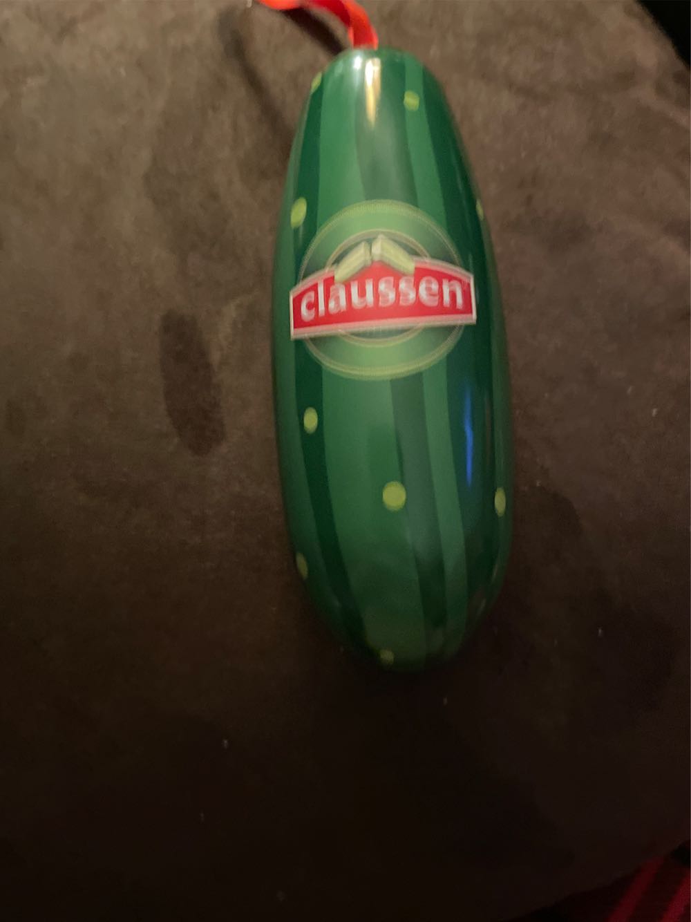 Claussen Pickle  ornament collectible - Main Image 1