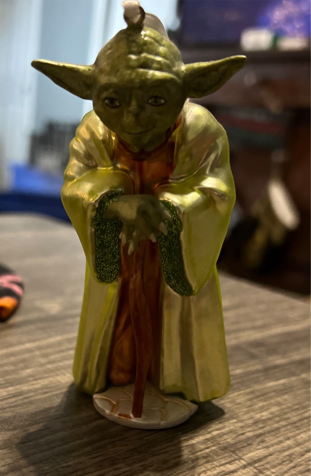 Handmade Red Floral Angel Ornament