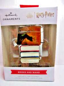 Books And Wand - Hallmark Keepsake Ornament (Harry Potter) ornament collectible [Barcode 661127022605] - Main Image 1