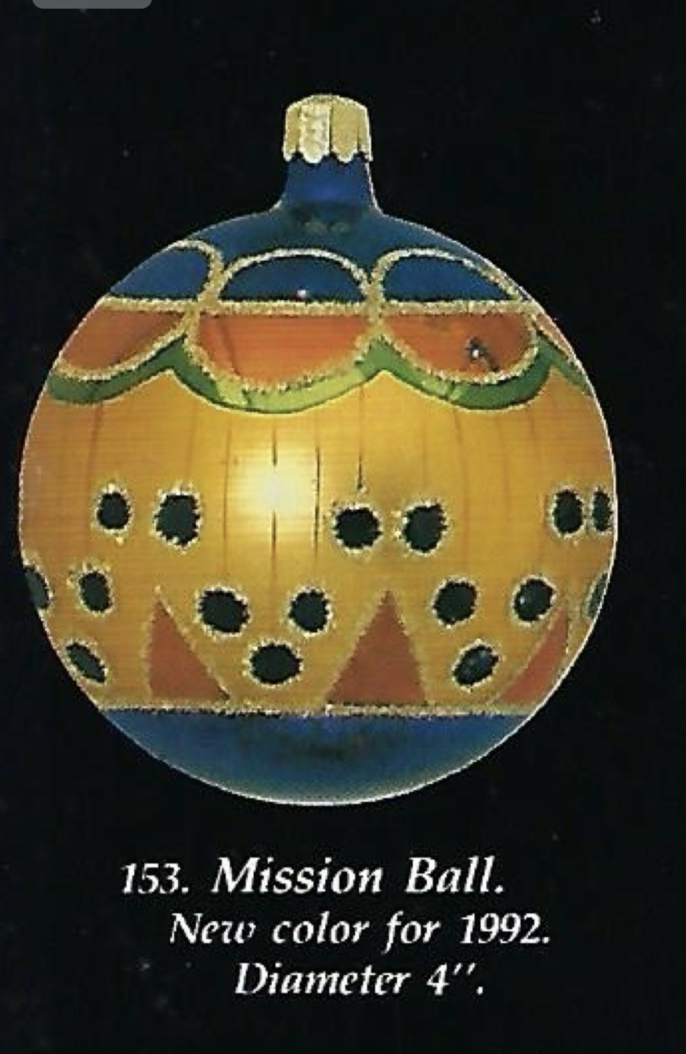 Mission Ball  ornament collectible - Main Image 2