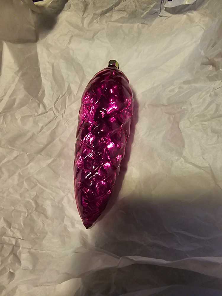 Purple Acorn  ornament collectible - Main Image 2