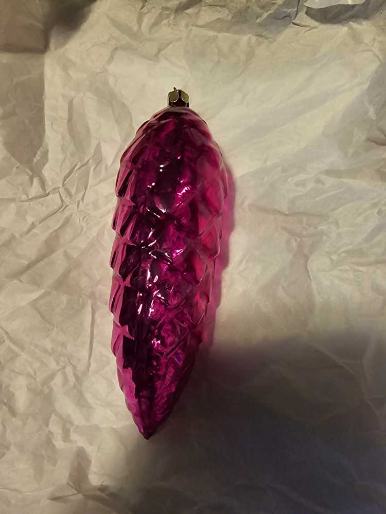Purple Acorn  ornament collectible - Main Image 3