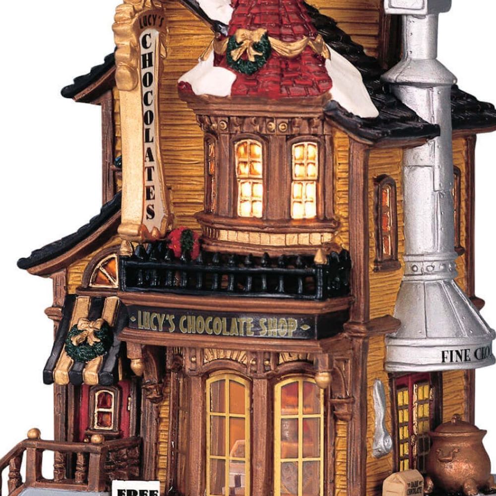 Lemax Lucy’ Chocolate Shop  (Caddington Village) ornament collectible - Main Image 3