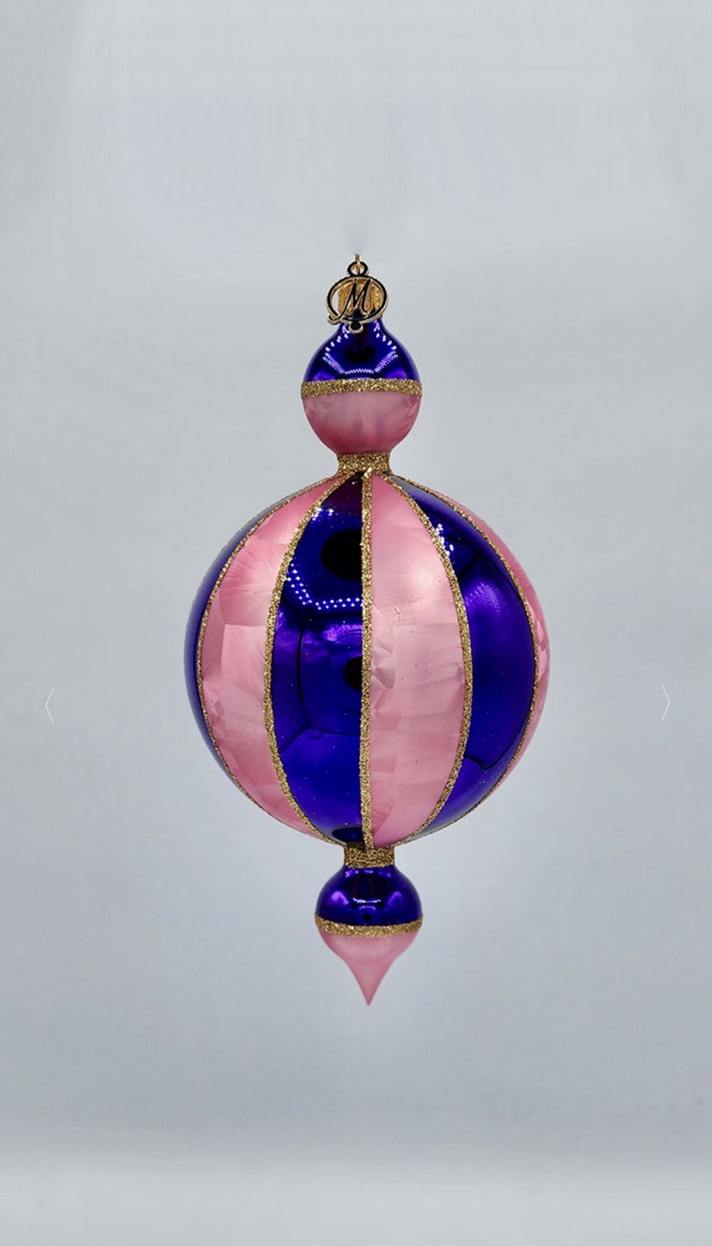 CIRCUS TENT REVIVAL – ROYAL/PINK ornament collectible - Main Image 2