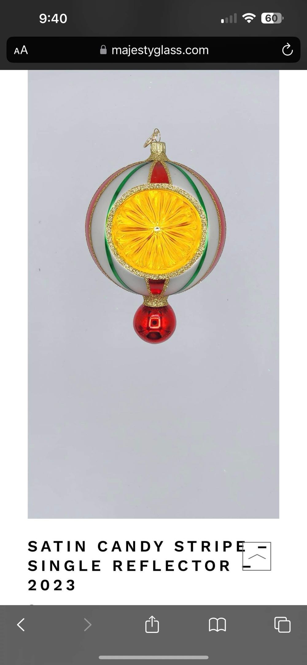 Wreath - Green With Ornaments