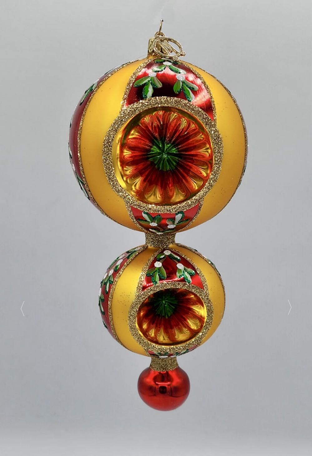 KISSLETOE REFLECTOR – DOUBLE  ornament collectible - Main Image 2