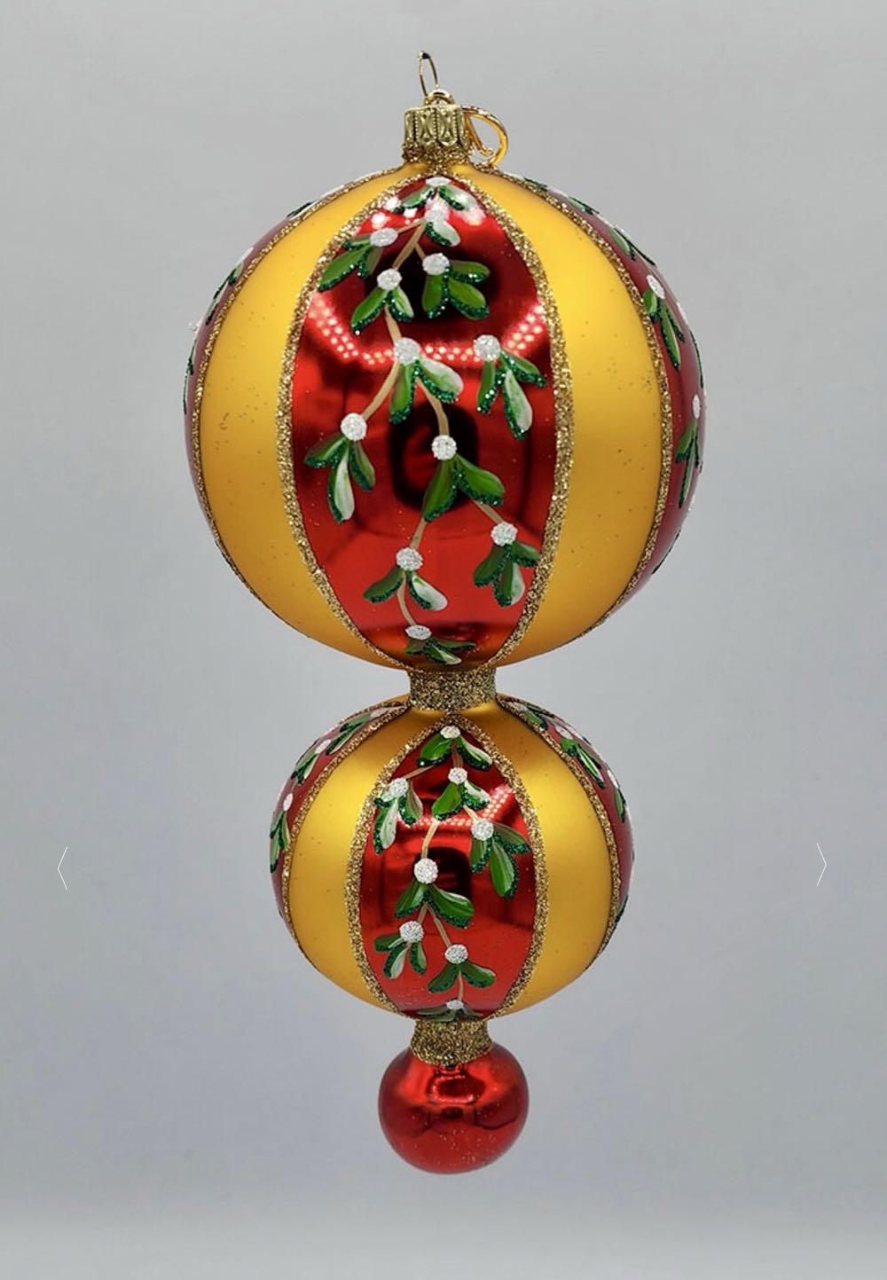 KISSLETOE REFLECTOR – DOUBLE  ornament collectible - Main Image 3