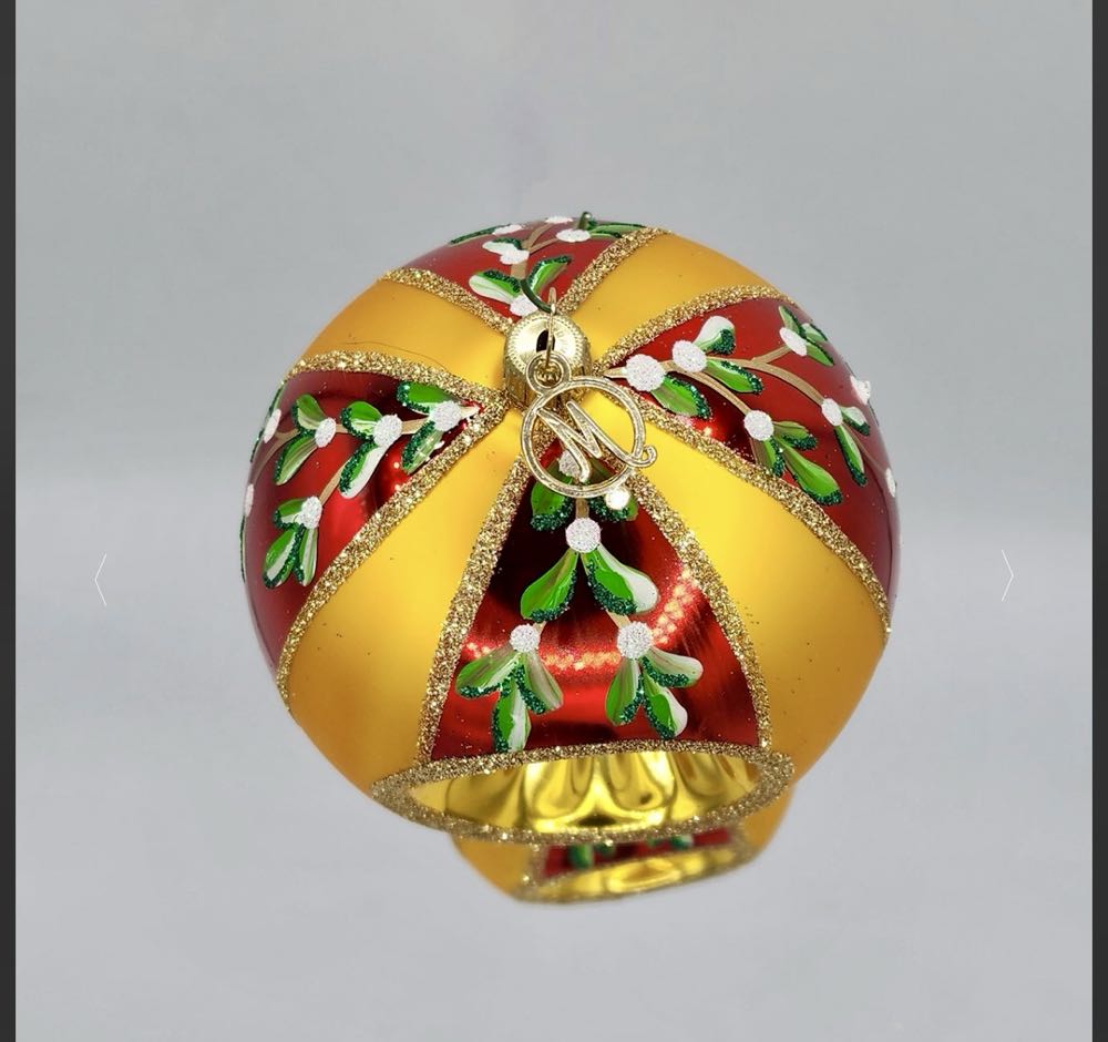 KISSLETOE REFLECTOR – DOUBLE  ornament collectible - Main Image 4