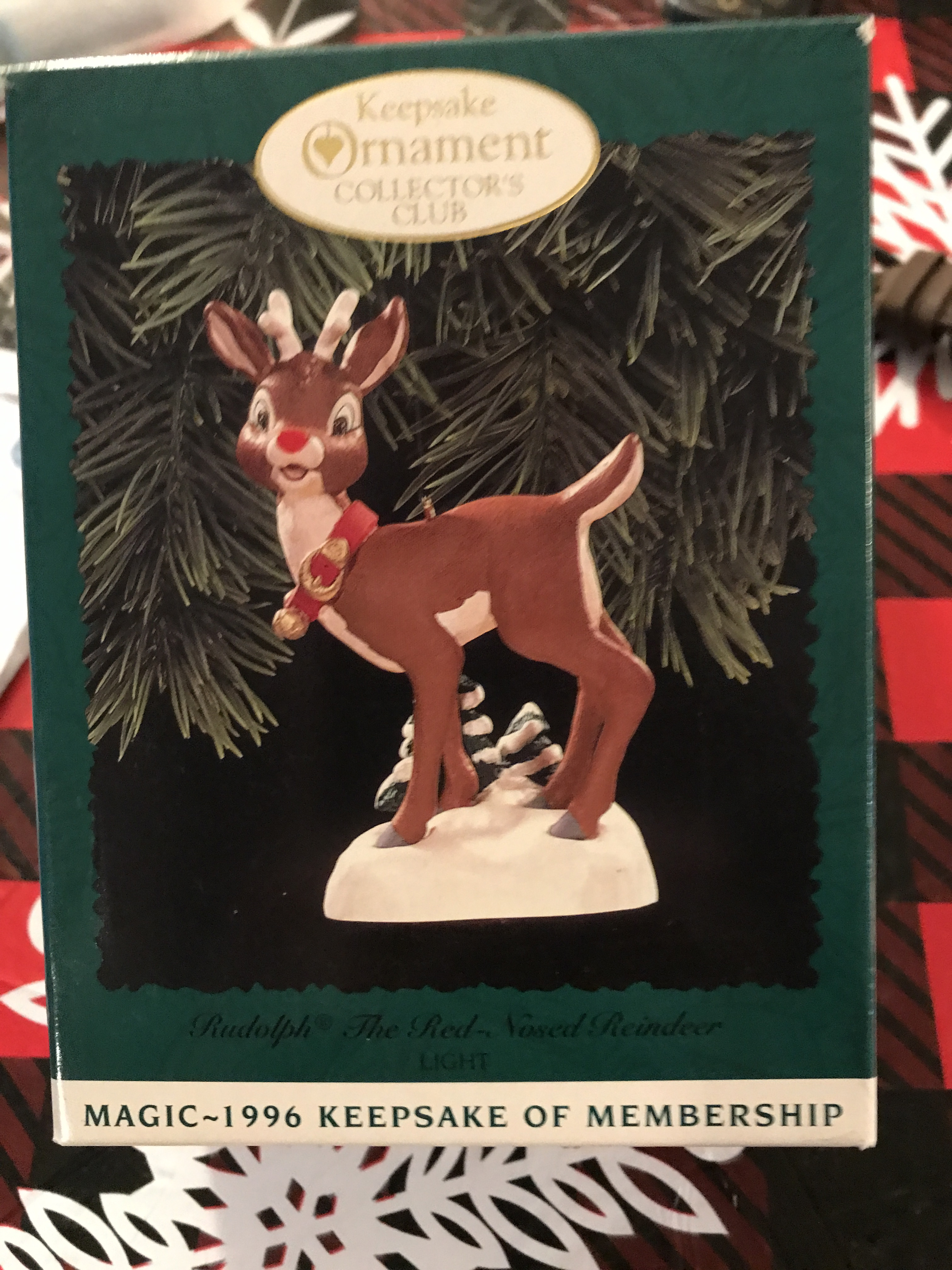 Rudolph The Red-Nosed Reindeer  ornament collectible - Main Image 3