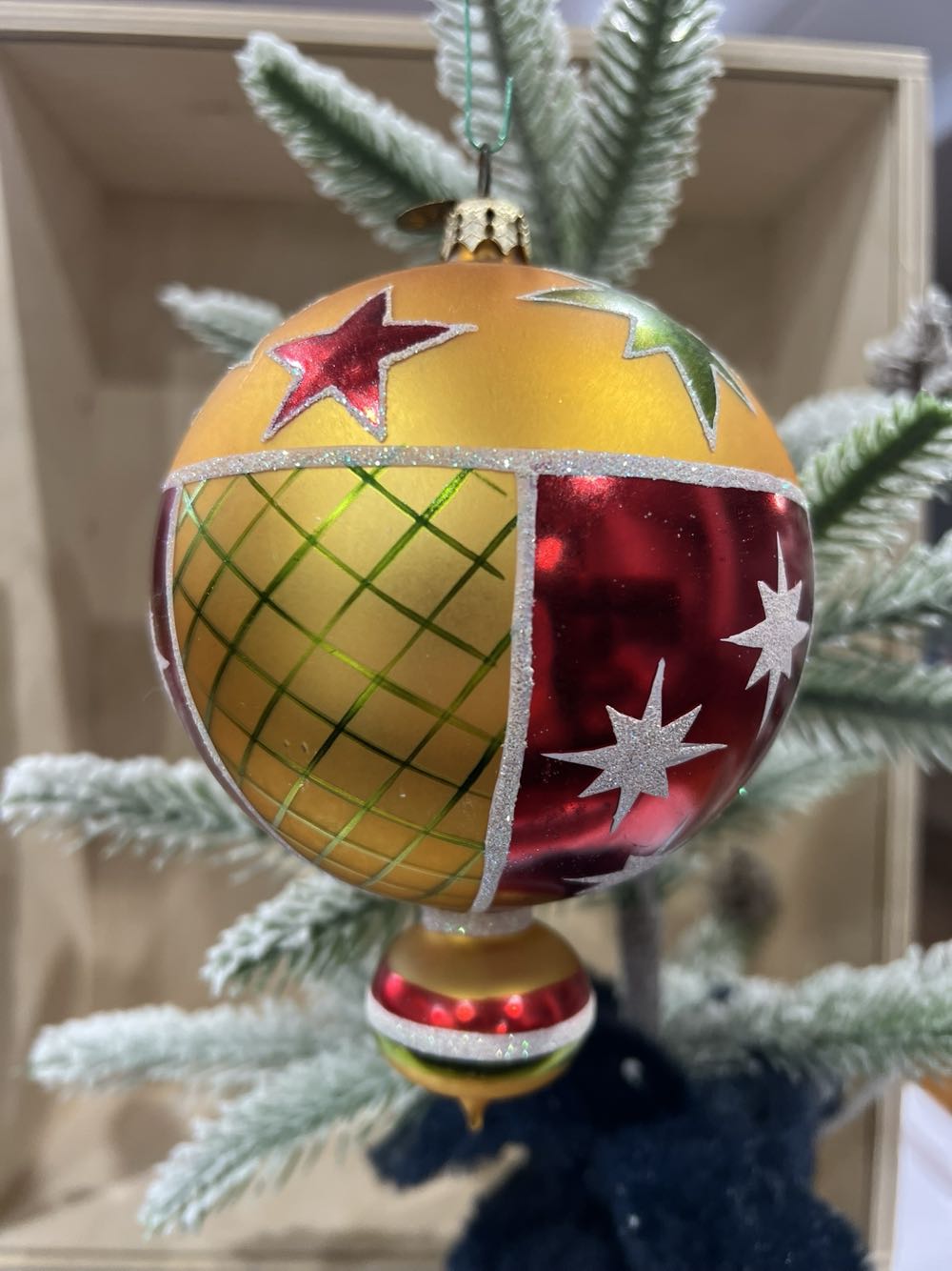 Glass ornaments
