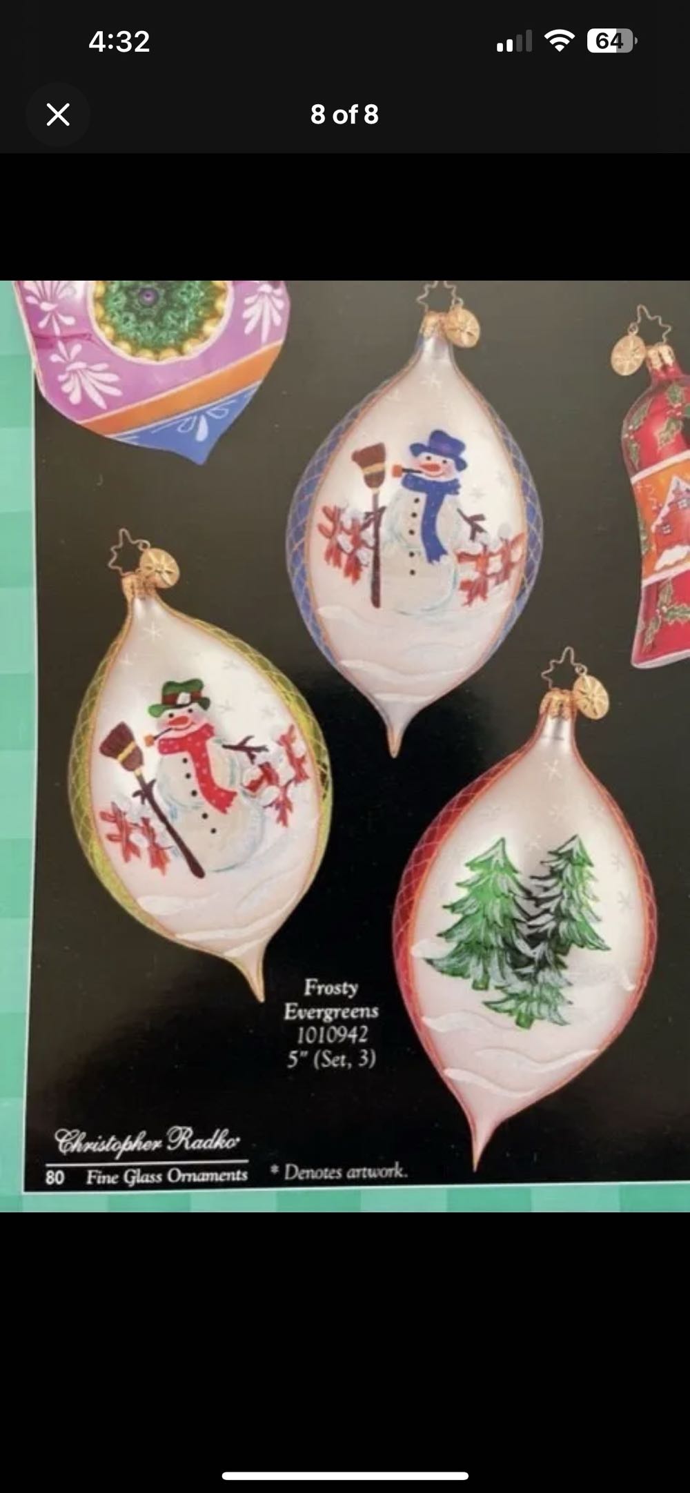 Hand Blown Radio City Toy Solider