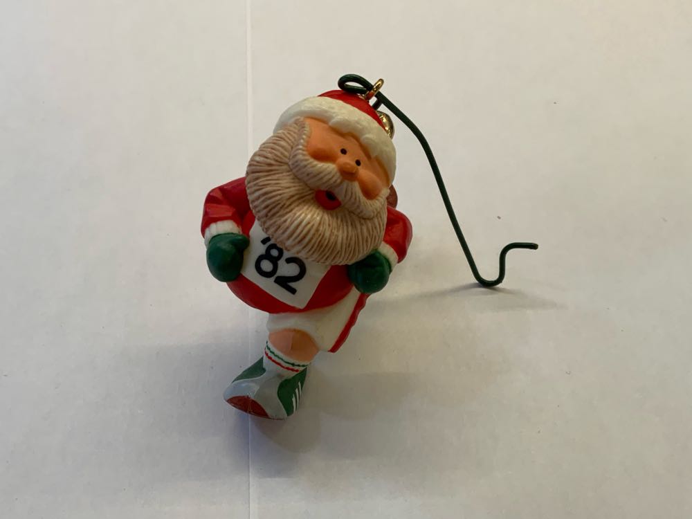 Hallmark Jogging Santa  - Family ornament collectible - Main Image 2