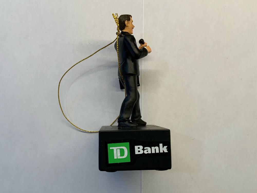 Boston Bruins Rene Rancourt Singing Christmas Ornament - Family ornament collectible - Main Image 2