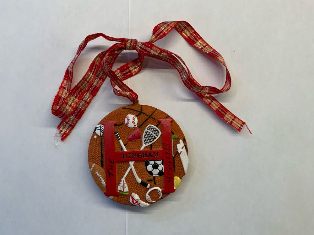 Carlton Cards Heirloom Christmas Caddies Mice Golf Clubs Orig Box