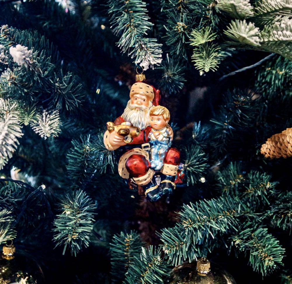 Santa With A Plane / Mikolaj Z Samolotem - Kolekcja Wiktoriańska ornament collectible - Main Image 3